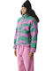 Women's Cardigan with Zipper Fuchsia