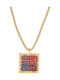 LifeLikes Necklace Rosette Gold Plated