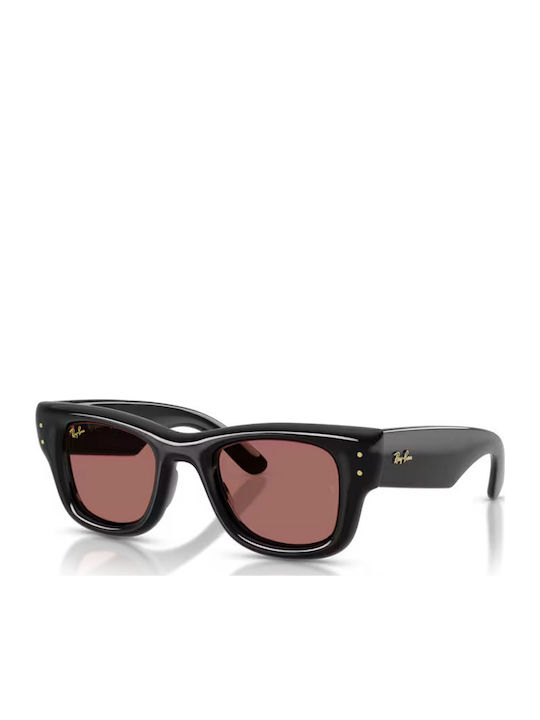Ray Ban Wayfarer Unisex Sunglasses with Black P...