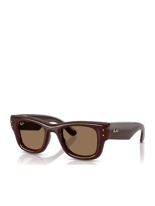 Ray Ban Wayfarer Унисекс Слънчеви Очила с Бордо...