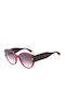 Furla Women’s Sunglasses with Brown Horn-Rimmed Frame and Brown Lens SFU784 0AFD