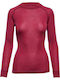 Thermowave Warm Damen Thermo Langarmshirt Rot
