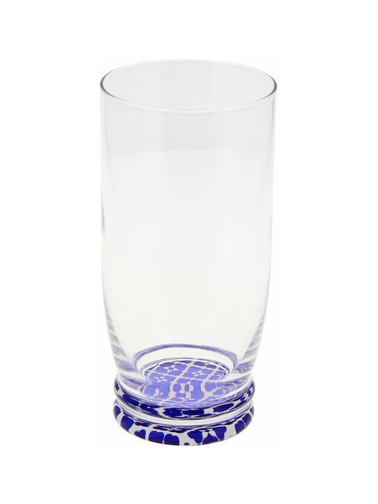 Cerve Set of Glasses made of Glass in Blue Color 3pcs