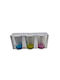 Uniglass Set of Glasses Cocktail/Drinking made of Glass 510ml 3pcs