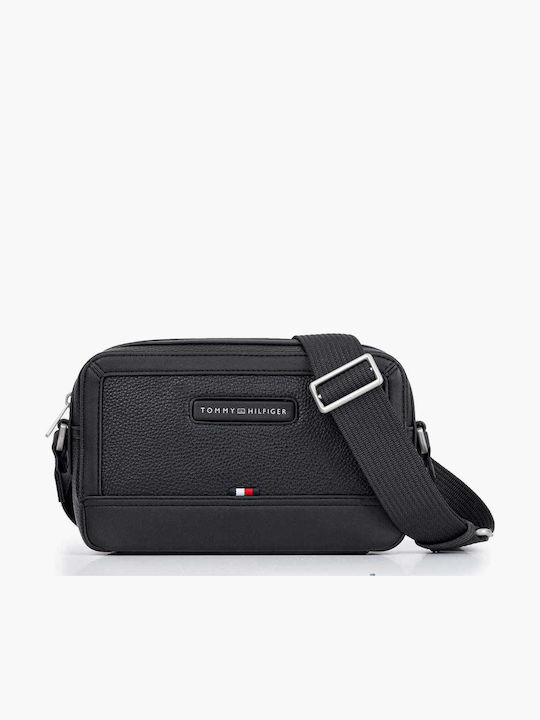 Rep.central Geantă pentru bărbați De umăr / tip crossbody Neagră