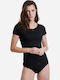 Bamboo Women's Short Sleeve T-Shirt Black