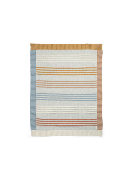 Mamas & Papas Blanket Nursery Swaddling Blankets Knitted Multicolour 70x90cm