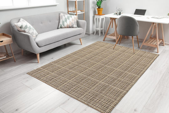 Nikotex Carpets Non-Slip Living Room Rug Warren Brown-Golden 133x190