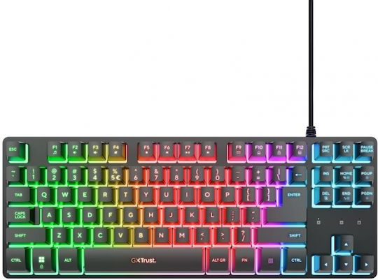 Trust GXT833 Thado Gaming Keyboard Tenkeyless with RGB lighting (English US)