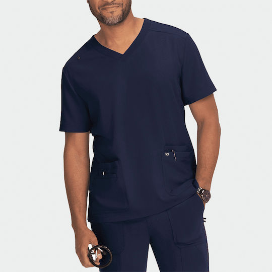 KOI USA Men's Blue Medical Blouse