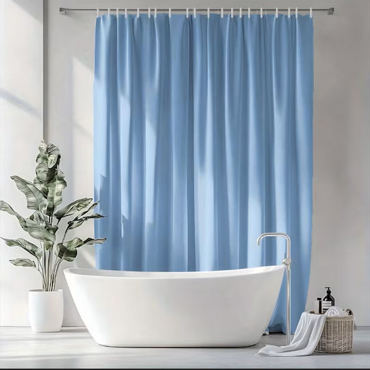 Duschvorhang Stoff Sky Blue