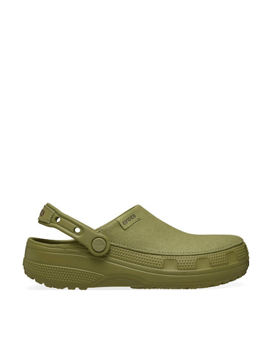 Crocs Classic Damen Clogs Grün