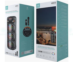 Ikrea Ηχείο Karaoke με Ασύρματο Μικρόφωνο WF4068 Ikrea Ηχείο Karaoke με Ασύρματο Μικρόφωνο WF4068