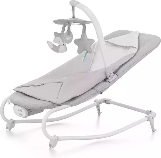 Kinderkraft Electric Baby Relax Felio 2 with Music and Vibration Gray for Child up to 9kg