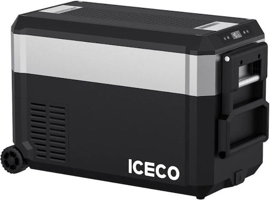 Kraft World Преносим Хладилник 30л Капацитет 100-240V / 12V / 24V Черен