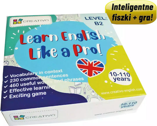 Learn English Like A Pro - Inteligentne Fiszki + Gra (poziom B2)