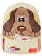 Pound Puppies 40th Anniversary Plush Loungefly Mini Backpack Beige