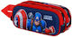 Captain America 3d Двойно Ученически Несесер