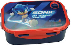 Sonic Hedgehog Sandwich Box Kids Food Container