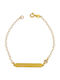 Savvas Design Kinderarmband ID aus Gold