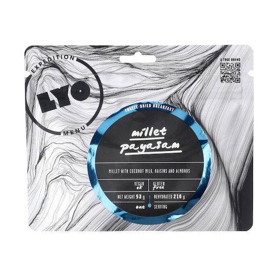 LyoFood Millet Payasam Μούσλι 450kcal 210gr - 3 Έτη
