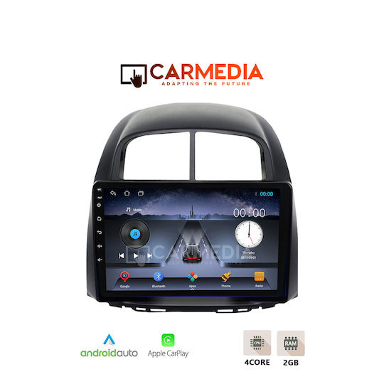 Carmedia Car Audio System for Daihatsu Sirion 2006-2012 (Bluetooth/USB/WiFi/GPS/Apple-Carplay/Android-Auto) with Touch Screen 10"