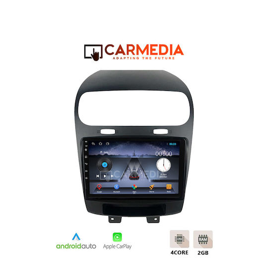 Carmedia Car Audio System for Fiat Freemont 2008 with Touch Screen 9" Bluetooth USB Wi-Fi GPS Apple CarPlay Android Auto