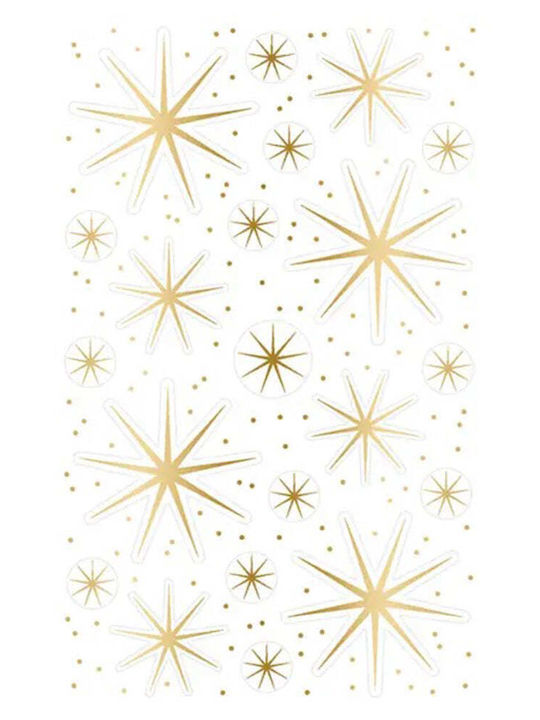 Bsb – Weihnachtsaufkleber Magic Christmas – Goldene Sternchen
