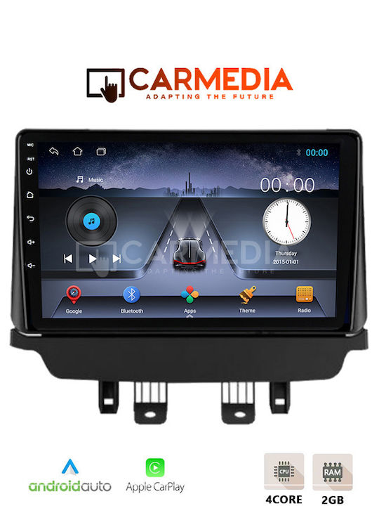 Carmedia Car Audio System for Mazda CX-3 2014 (Bluetooth/USB/WiFi/GPS/Apple-Carplay/Android-Auto) with Touch Screen 9"