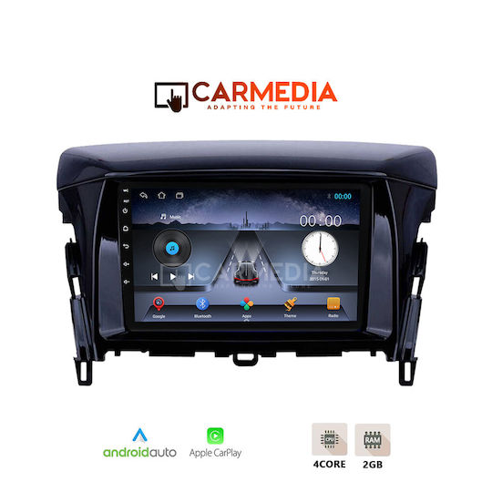 Carmedia Автомобилна Аудио Система За Mitsubishi Eclipse Cross 2018 Bluetooth USB WiFi GPS Apple CarPlay Android Auto С Touch Screen 9"