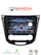 Carmedia Car Audio System for Nissan X-Trail / Qashqai 2014 (Bluetooth/USB/WiFi/GPS/Apple-Carplay/Android-Auto) with Touch Screen 10"