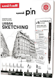 Μαρκαδόροι Σχεδίου Uni Pin Urban Sketching Πάχος Μυτών 0.1 0.3 0.5 Br Cs3 0.5 Hb 9 Τεμάχια Uni Pin 8p Set No3 Μαρκαδόροι Σχεδίου Uni Pin Urban Sketching Πάχος Μυτών 0.1 0.3 0.5 Br Cs3 0.5 Hb 9 Τεμάχια Uni Pin 8p Set No3