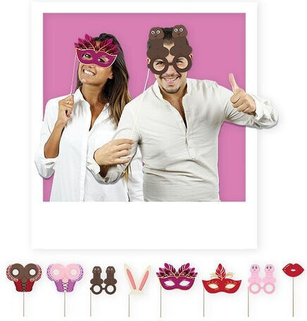 Photo Booth Sexy Photo Set 8 Pieces