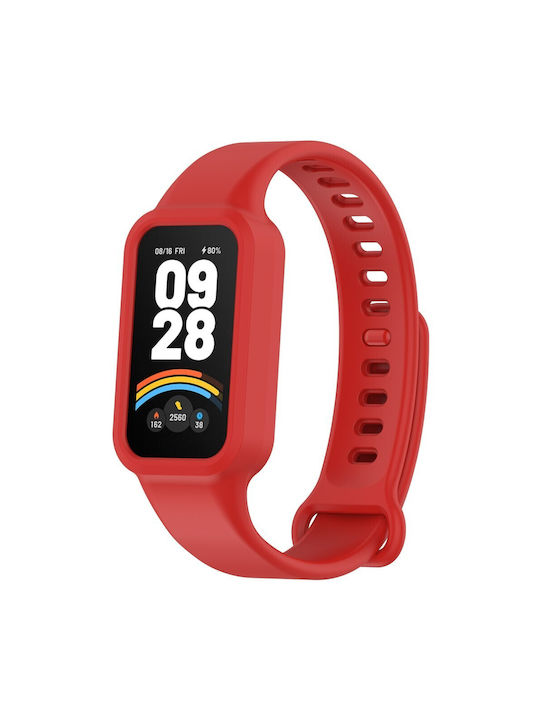 Λουράκι Σιλικόνης Κόκκινο (Xiaomi Smart Band 9 Active)