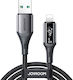 Joyroom S-A60 StarTalk USB-A to Lightning Cable 30W Μαύρο 1.2m
