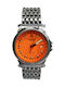 Catamaran Men's Watch 35mm Battery with Silver Metal Bracelet