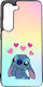 High Durability Mobile Phone Case Samsung Galaxy A15 Black Silicone Back Cover Lilo Stitch No1 In Love