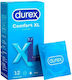 Durex Προφυλακτικά Comfort 12τμχ 57mm για Μεγάλα Μεγέθη