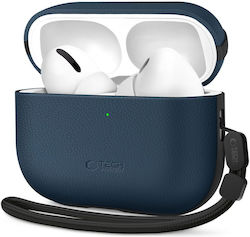 Tech-Protect Naturalfit Θήκη Σιλικόνης σε Navy Μπλε χρώμα για Apple AirPods Pro 3