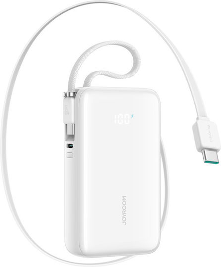 Joyroom JR-PR2 Power Bank 10000mAh 35W mit USB-C Ausgangsanschlüsse Power Delivery Weiß