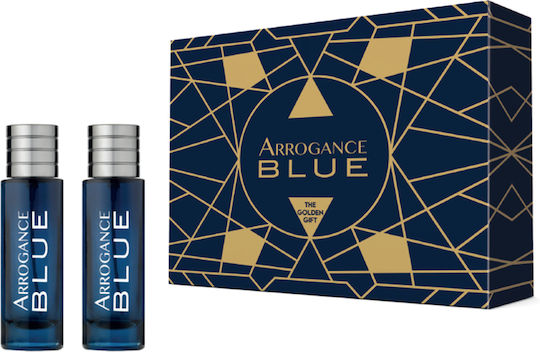 The First Arrogance Blue Men's Set with Eau de Toilette 2pcs