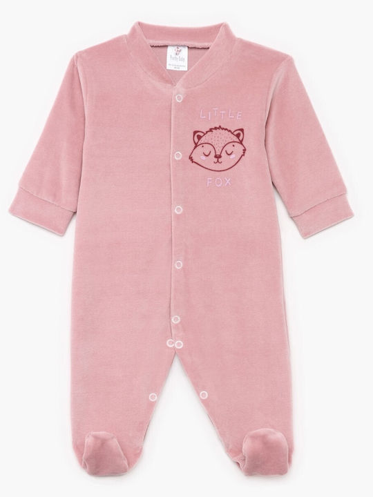 Pretty Baby Body pentru Bebeluși Catifea Roz