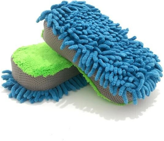Selected Auto Pad de Spălare Chenille Burete de Spălare Dublă Față 23x11.5x6cm