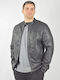 Synthetic Leather Black Jacket
