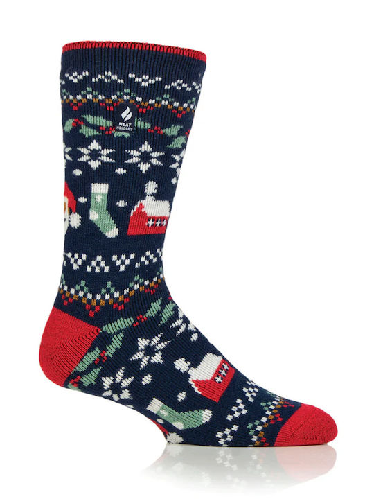 Heat Holders Herren Weihnachtssocken Blue 1Pack