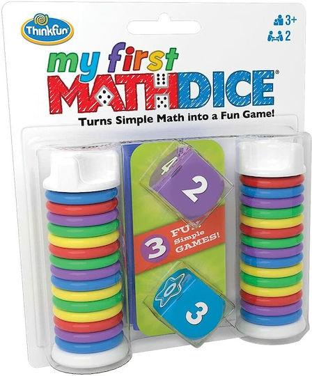 Επιτραπέζιο Παιχνίδι My First Math Dice για 2 Παίκτες 3+ Ετών (EN) Think Fun