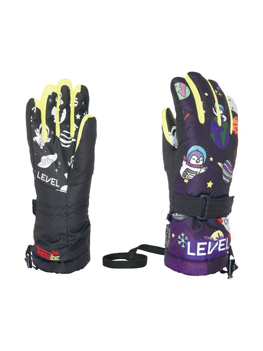 Level Kinder Ski- & Snowboardhandschuhe Blau