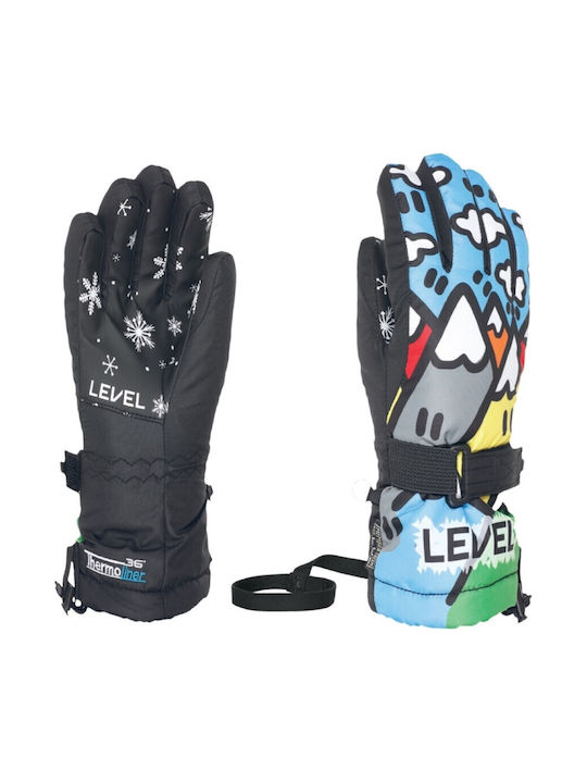 Level Kinder Ski- & Snowboardhandschuhe Beige