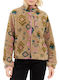 Full Women's Athletic Cardigan Vintage Pink