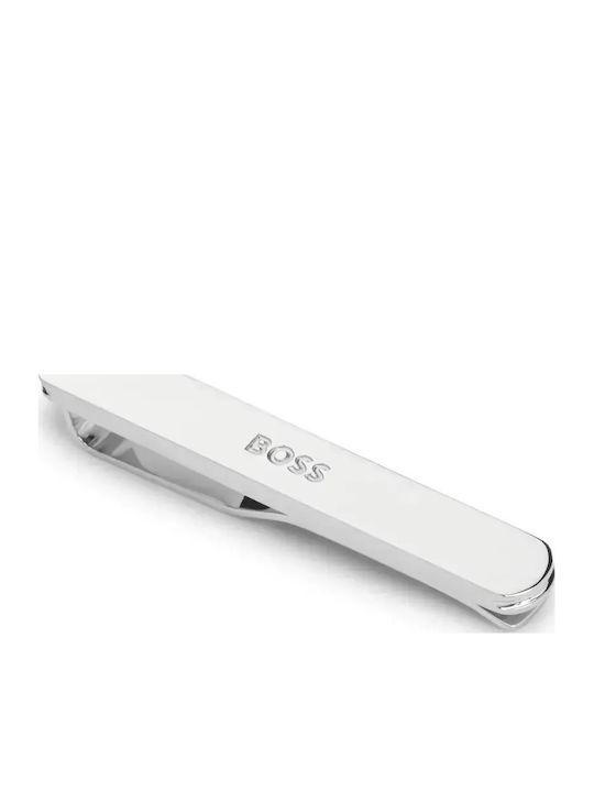 Boss Silver Tie Clip Bronze